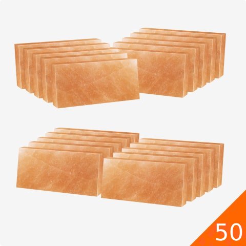 HIMALAYAN SALT TILES  - 8x4x1 - PACK OF 50